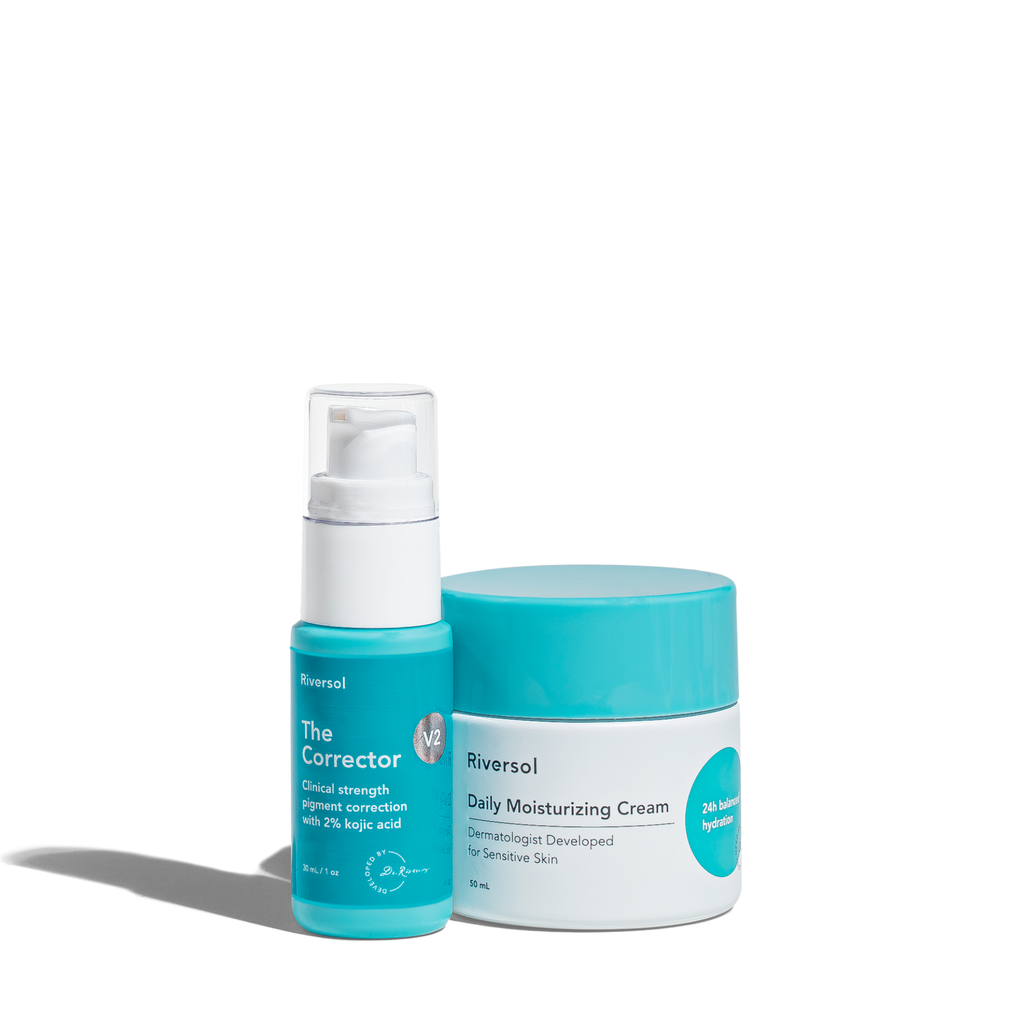 Correcting and Moisturizing Duo | Riversol Dermatologist Developed