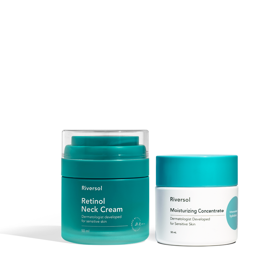 Retinol Neck Cream + Free Moisturizer Gift