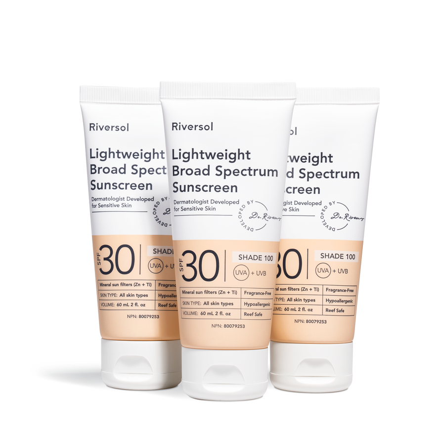 3 Pack of SPF 30 Broad Spectrum Sunscreen