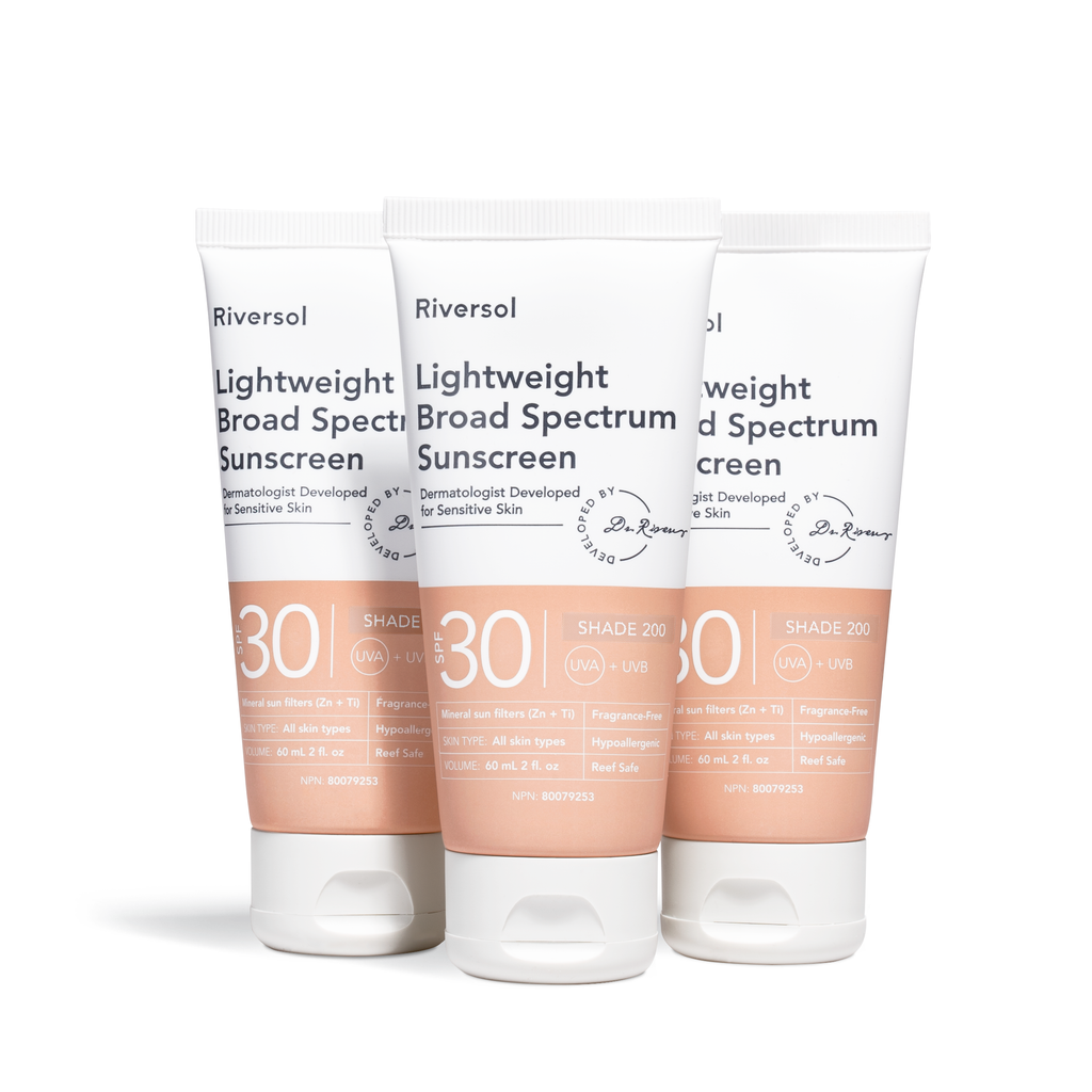 3 Pack of SPF 30 Broad Spectrum Sunscreen