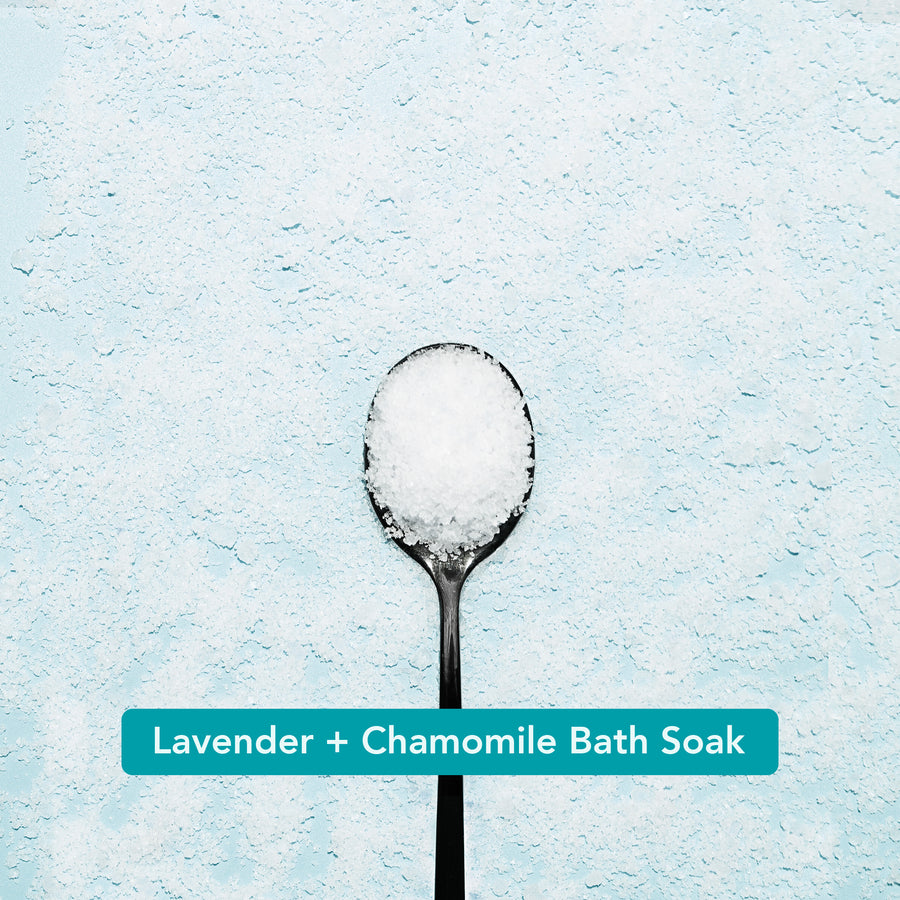 Lavender + Chamomile & Jade Fir + Cypress Bath Soak Duo